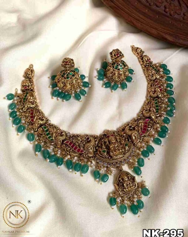 Green Kundhan Set